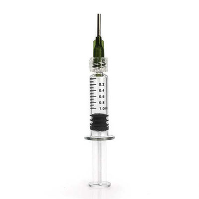 中国の工場1ml Luerは鈍い針が付いているガラス スポイトを締める