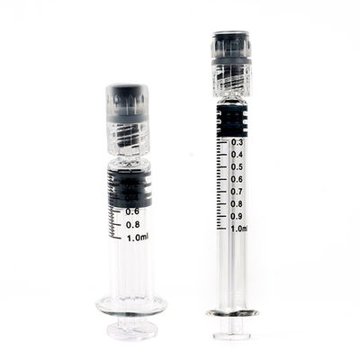 CBDオイルのための1mL Luerロックのガラス スポイトの再使用可能な生殖不能