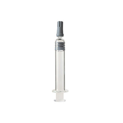 麻CBDオイルのためのLuer再使用可能な生殖不能のロックのガラス スポイト2.25ml