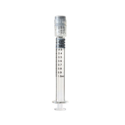 中国の工場1ml Luerは鈍い針が付いているガラス スポイトを締める