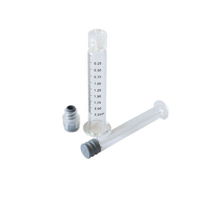 LuerのスリップのLuerロックのガラス スポイトのPrefillableのインド大麻CBDオイルのスポイト