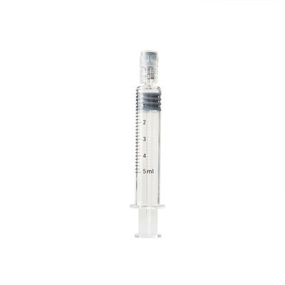 針が付いている麻THCオイルのスポイトのLuerロックの帽子5mL Luerロックのスポイト