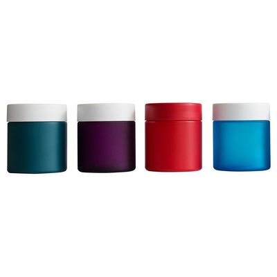 臭いを防ぐガラスのボトル 防風大麻の花のボトル 3oz 4oz 5oz 雑草のストッシュボトル