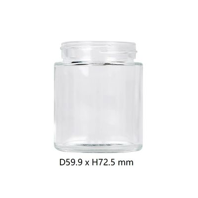 4ozゆとりのガラス雑草の瓶の気密のChildproofインド大麻の花の瓶
