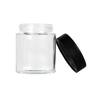 4ozゆとりのガラス雑草の瓶の気密のChildproofインド大麻の花の瓶