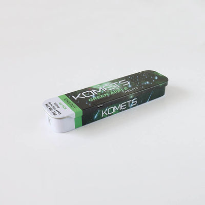 携帯用長方形のスライドの上の子供のVapeのカートリッジのための抵抗力がある錫箱