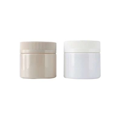 注文色の麻の花の瓶のプラスティック容器3ozのインド大麻の貯蔵