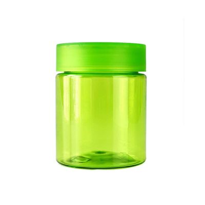 インド大麻5oz 6oz 8ozのための注文のプラスチック雑草の容器のChildproofふた