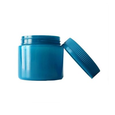 6oz押下げの青いプラスチック雑草の瓶及び子供の証拠の帽子を回すため