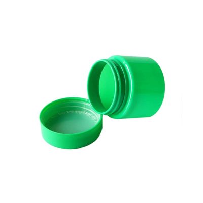 3oz緑の子供の抵抗力がある帽子が付いているプラスチック雑草の瓶