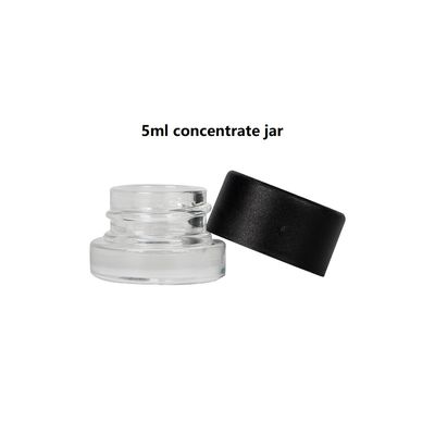 子供抵抗力があるねじふたが付いている注文色9ml 5mlの濃縮物のガラス瓶