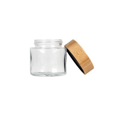 CRC 3ozのマリファナの貯蔵容器のタケ帽子は3.5グラム包装の瓶を取り除く