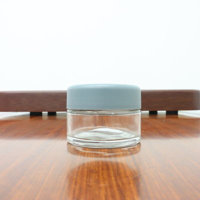 空気密度の高い雑草の保管のための螺旋蓋付きの透明な子供用ガラスボトル