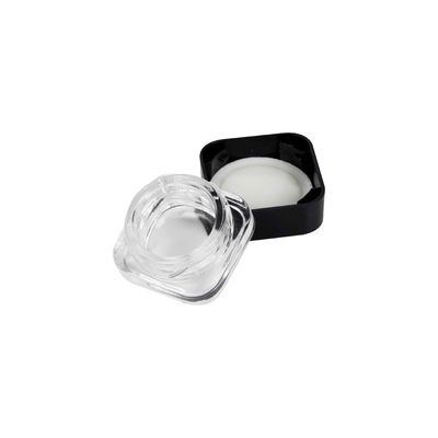5ml 子供用 クーブ 透明 ガラス コンセント グラス カップ 黒 白