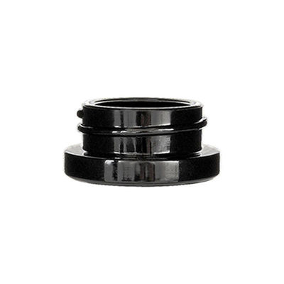 9ml 子供用 濃縮 ガラス 厚壁 小型 黒い ガラス 黒い蓋付き
