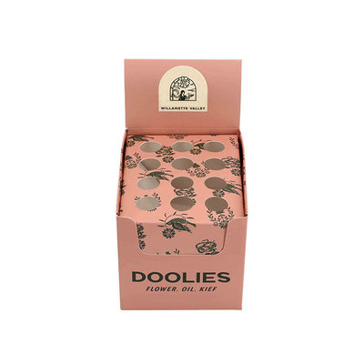 チューブ用カスタムストア小売カウンター卓上段ボールディスプレイボックススタンドトレイ