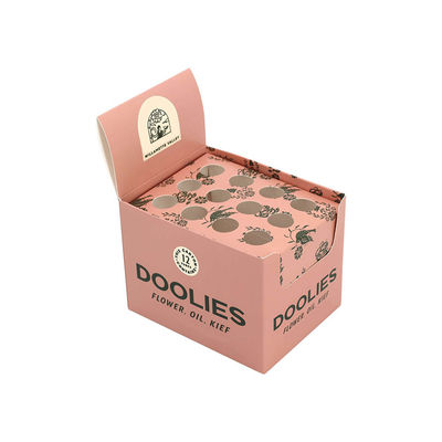 ポップトップチューブ用のカスタム紙カウンタートップディスプレイ