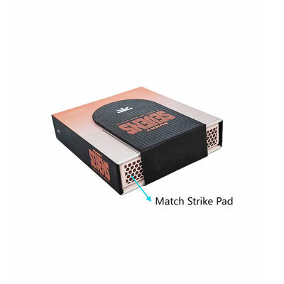 磁気式 耐子供用 紙 プリロール ボックス プリロール 円形 用の マッチ コンパートメント 調整可能な色とサイズ